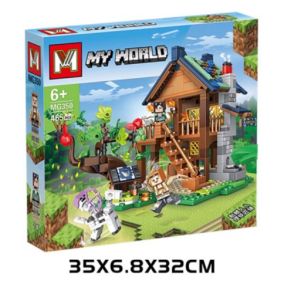 Конструктор Майнкрафт 465 деталей №MG350