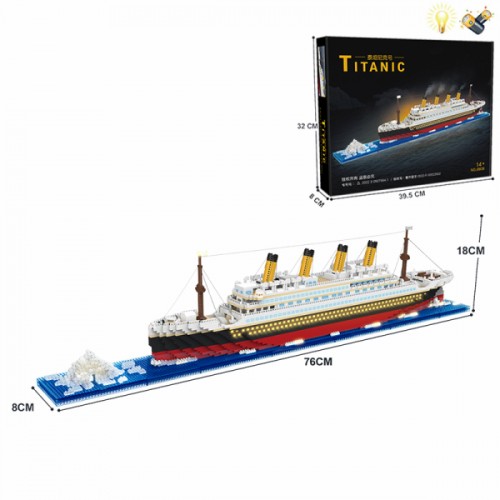 Конструктор Титанік 4600 деталей № 8808