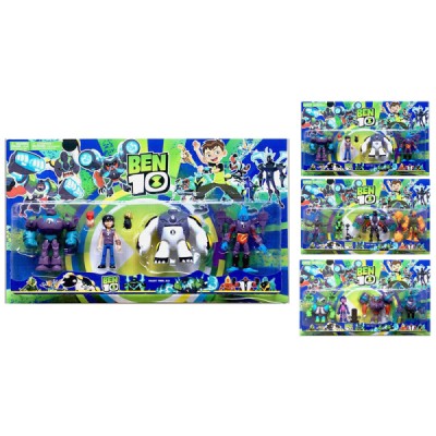 Набір фігурок Ben 10 4 шт, 3 види № 502917